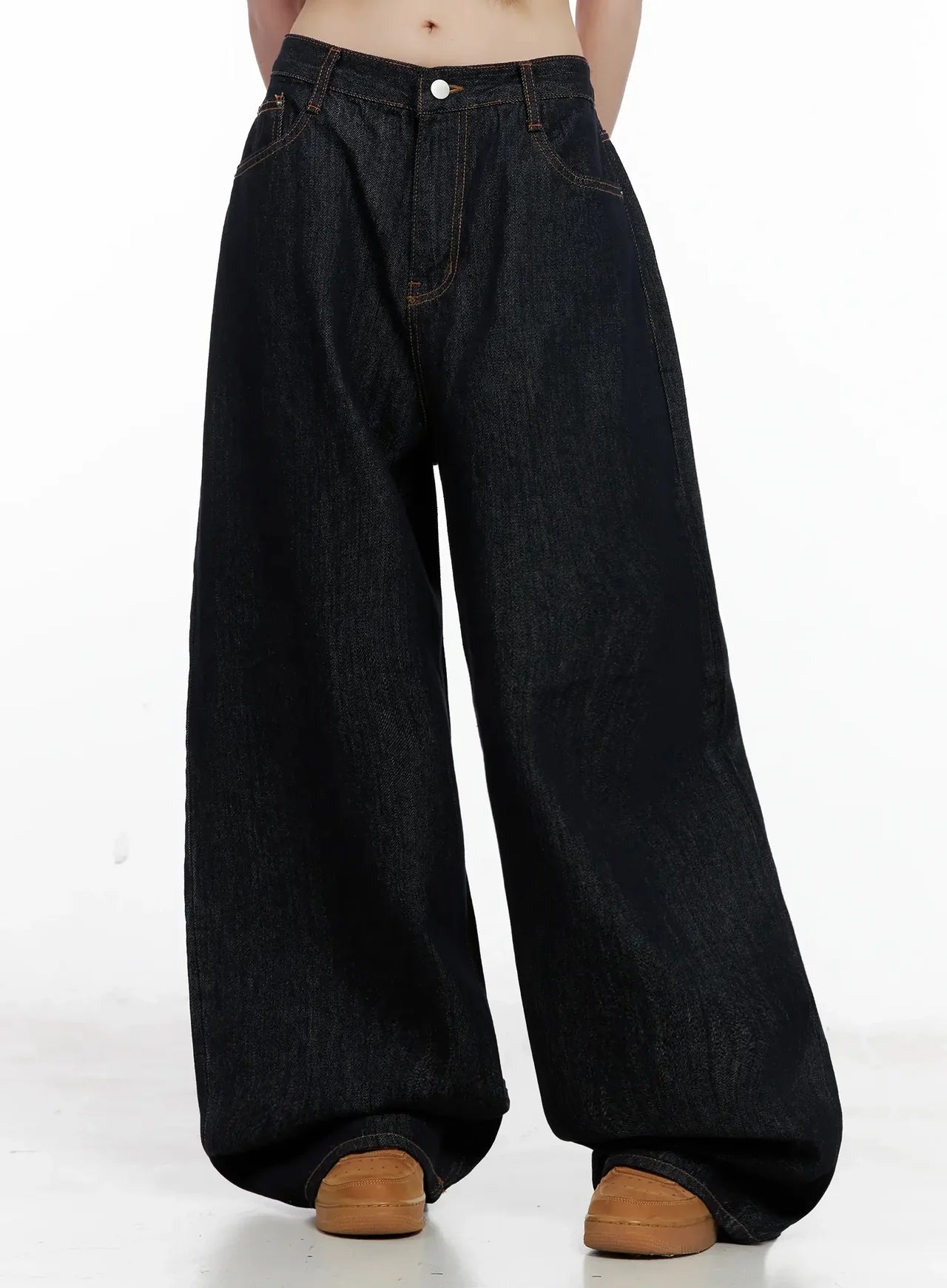 Yoinko-Zinni Dark Baggy Jeans