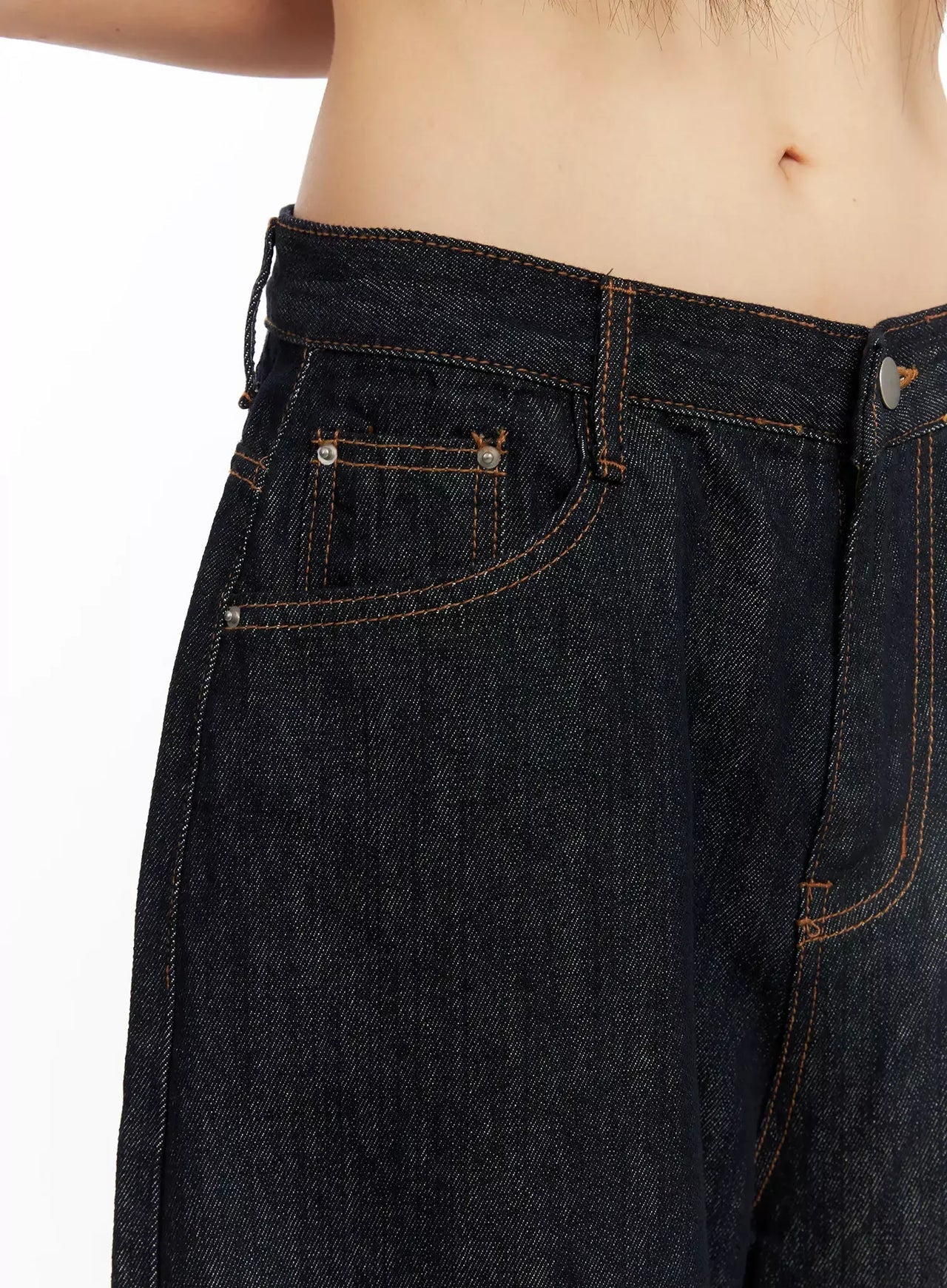Yoinko-Zinni Dark Baggy Jeans
