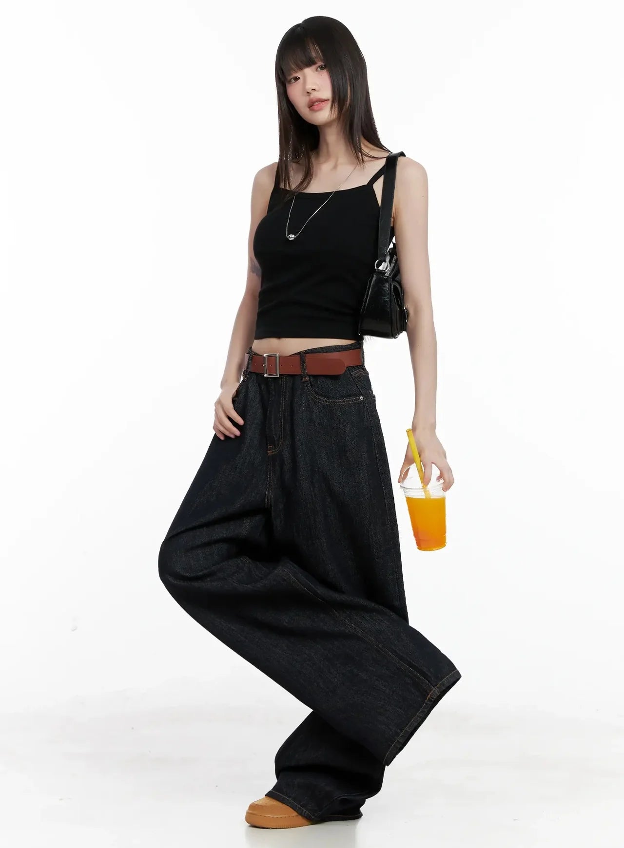 Yoinko-Zinni Dark Baggy Jeans