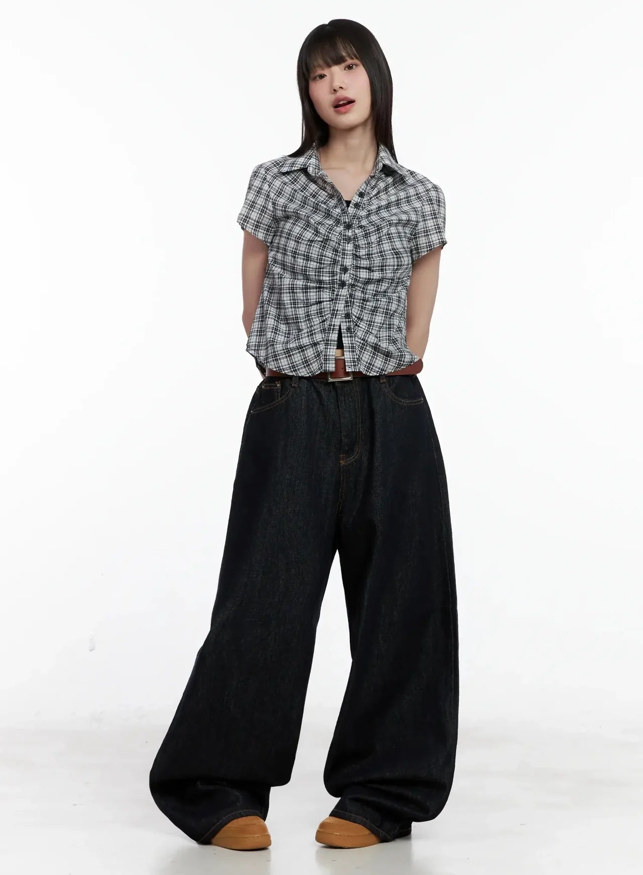 Yoinko-Zinni Dark Baggy Jeans