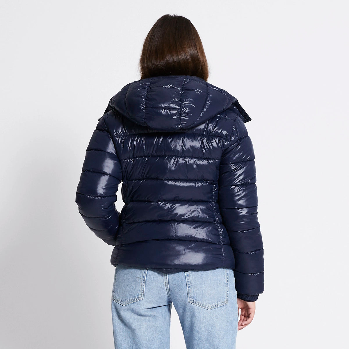 Yoinko - Blaue Puffer Jacke
