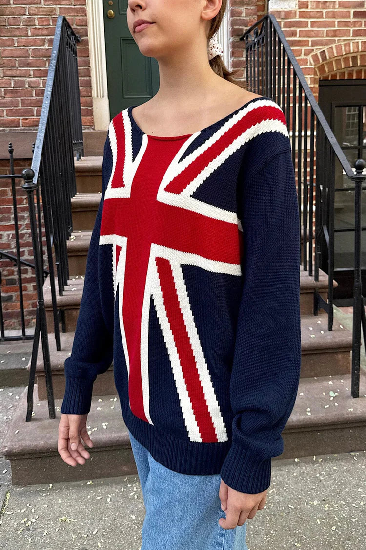 Yoinko-UK Langarm Sweater