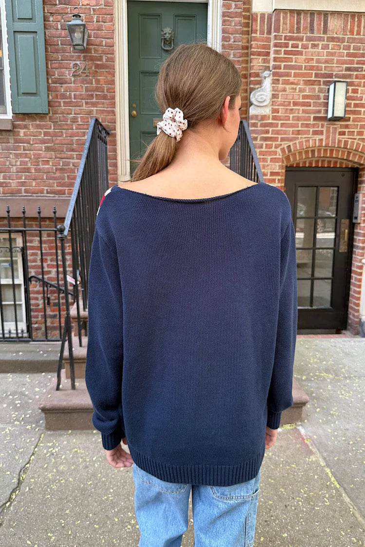 Yoinko-UK Langarm Sweater