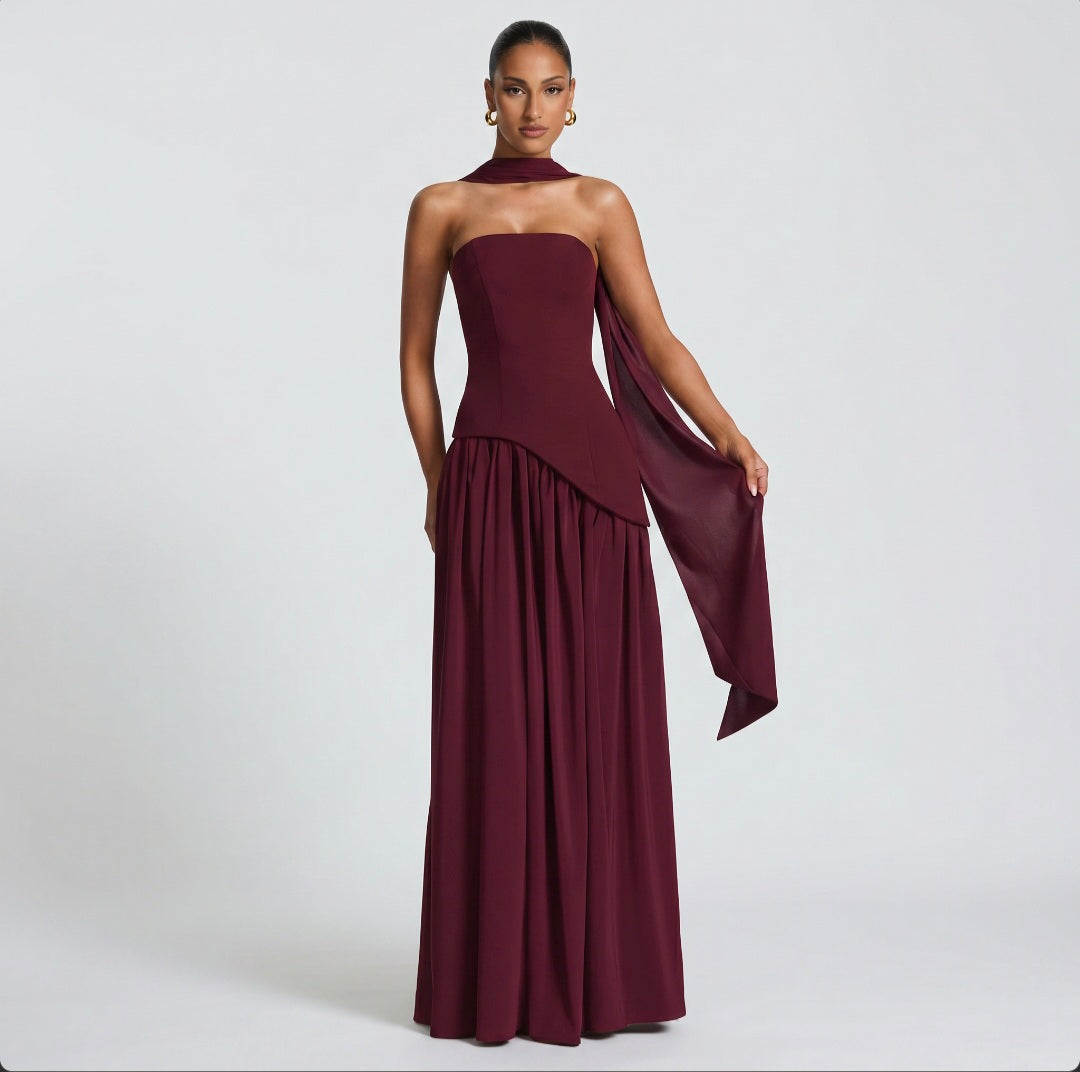 Yoinko - Seraphina-Kleid Kirschlack