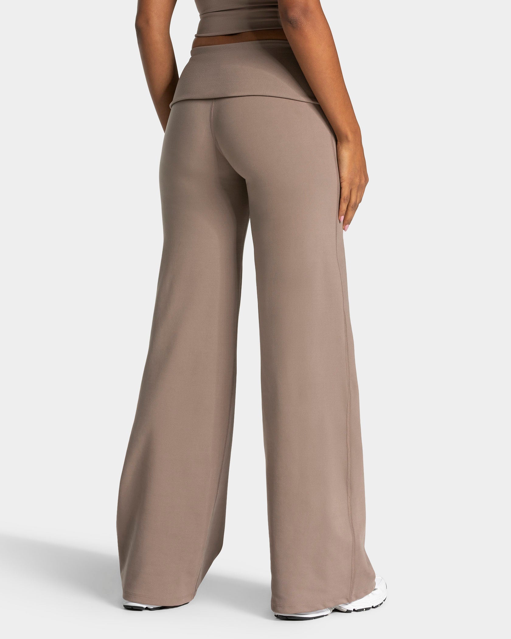Yoinko - Fold Over Straight Leg Pants Tall