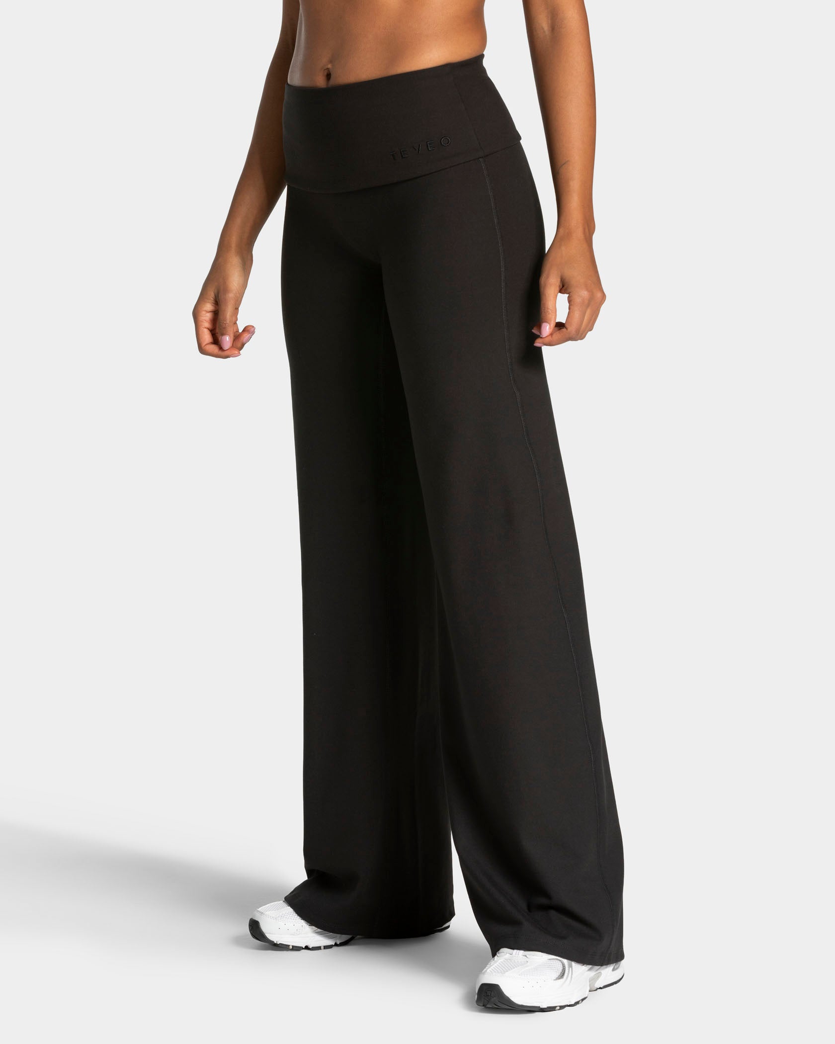 Yoinko - Fold Over Straight Leg Pants Tall
