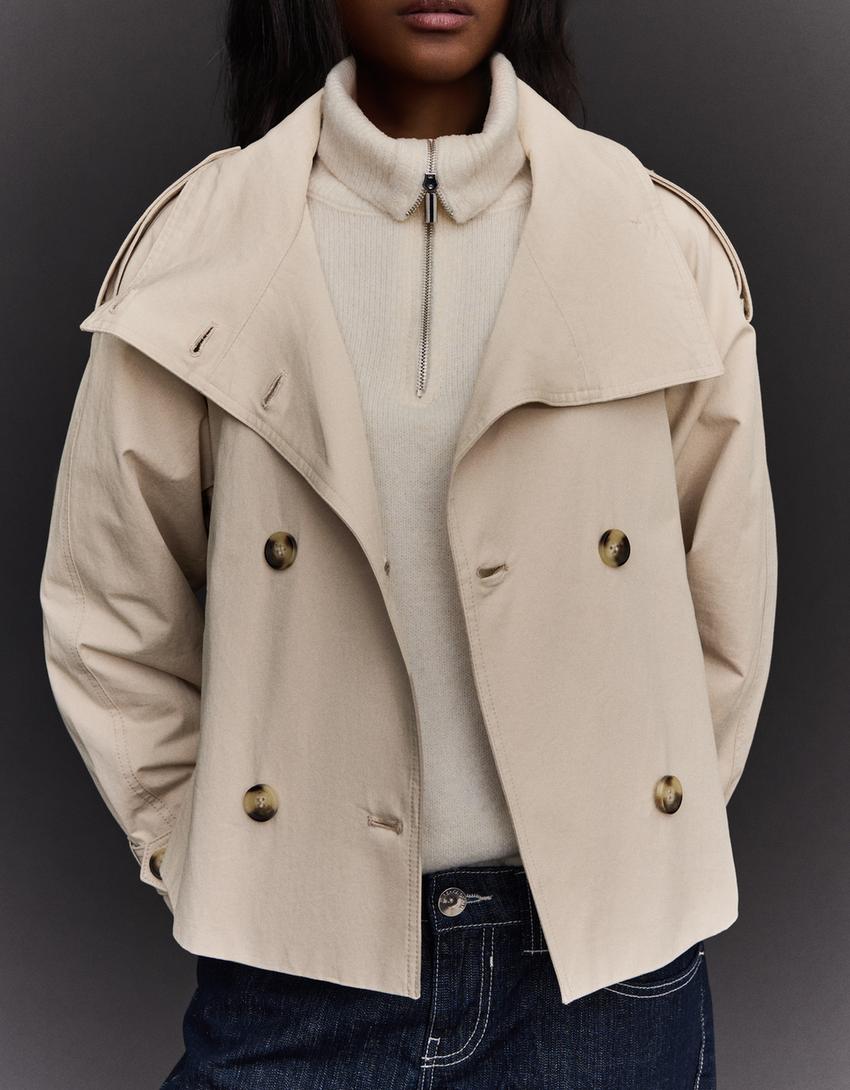 Yoinko - Beiger Trenchcoat
