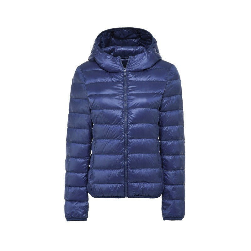 Yoinko - Blaue Puffer Jacke