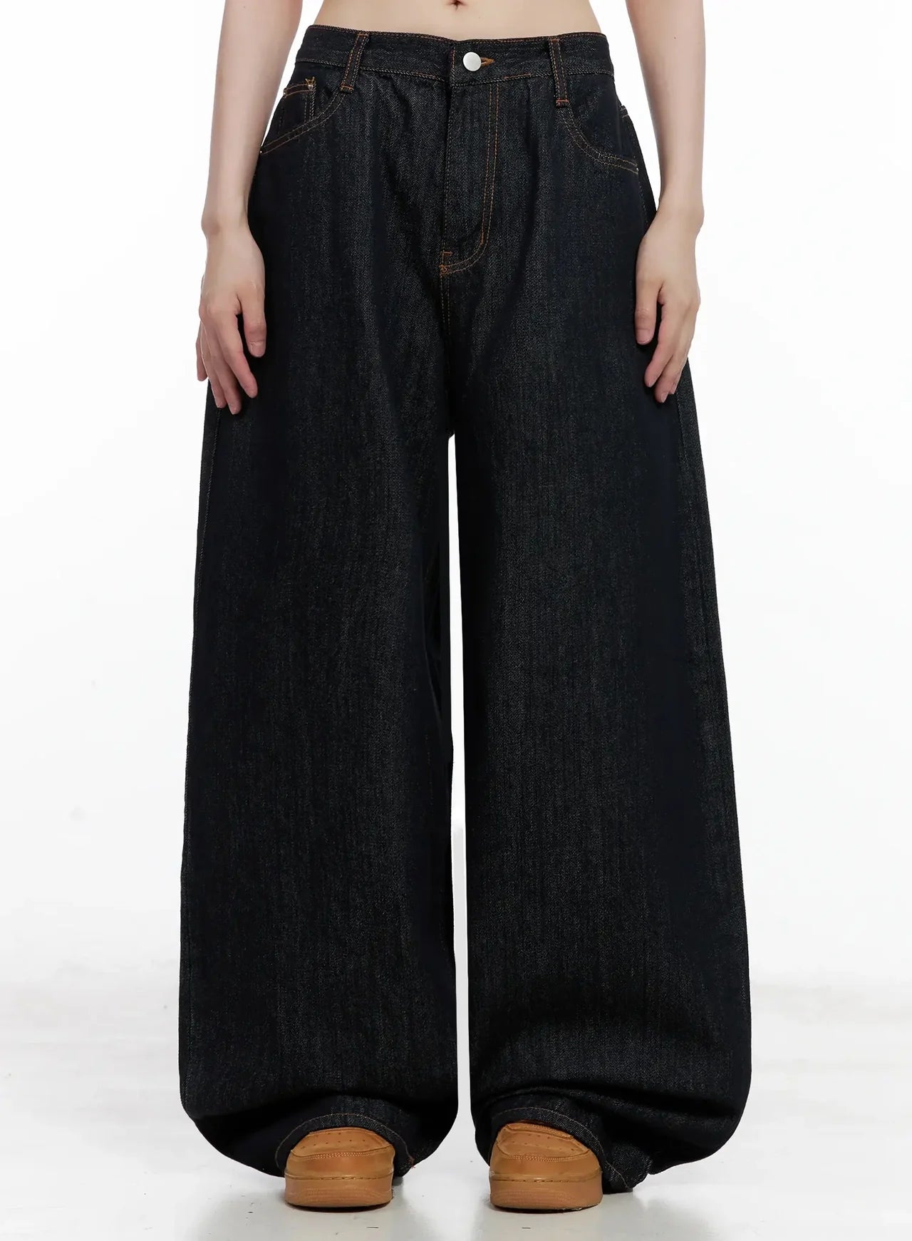 Yoinko-Zinni Dark Baggy Jeans