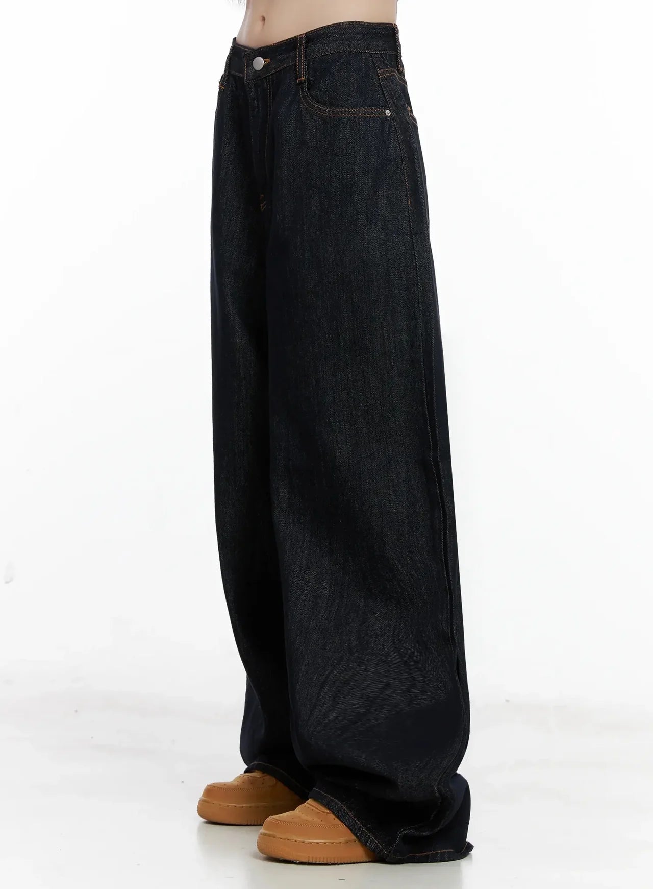 Yoinko-Zinni Dark Baggy Jeans