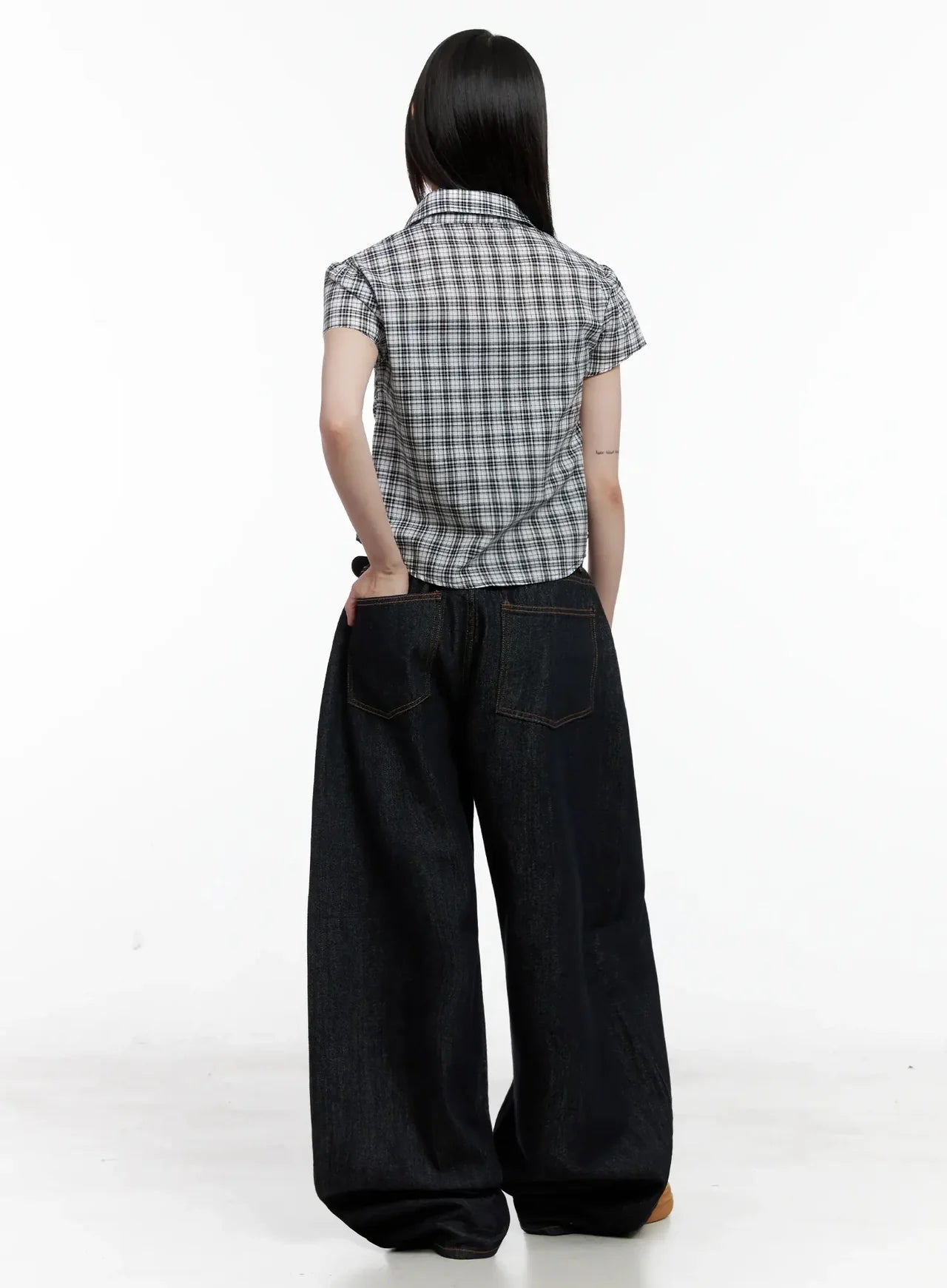 Yoinko-Zinni Dark Baggy Jeans