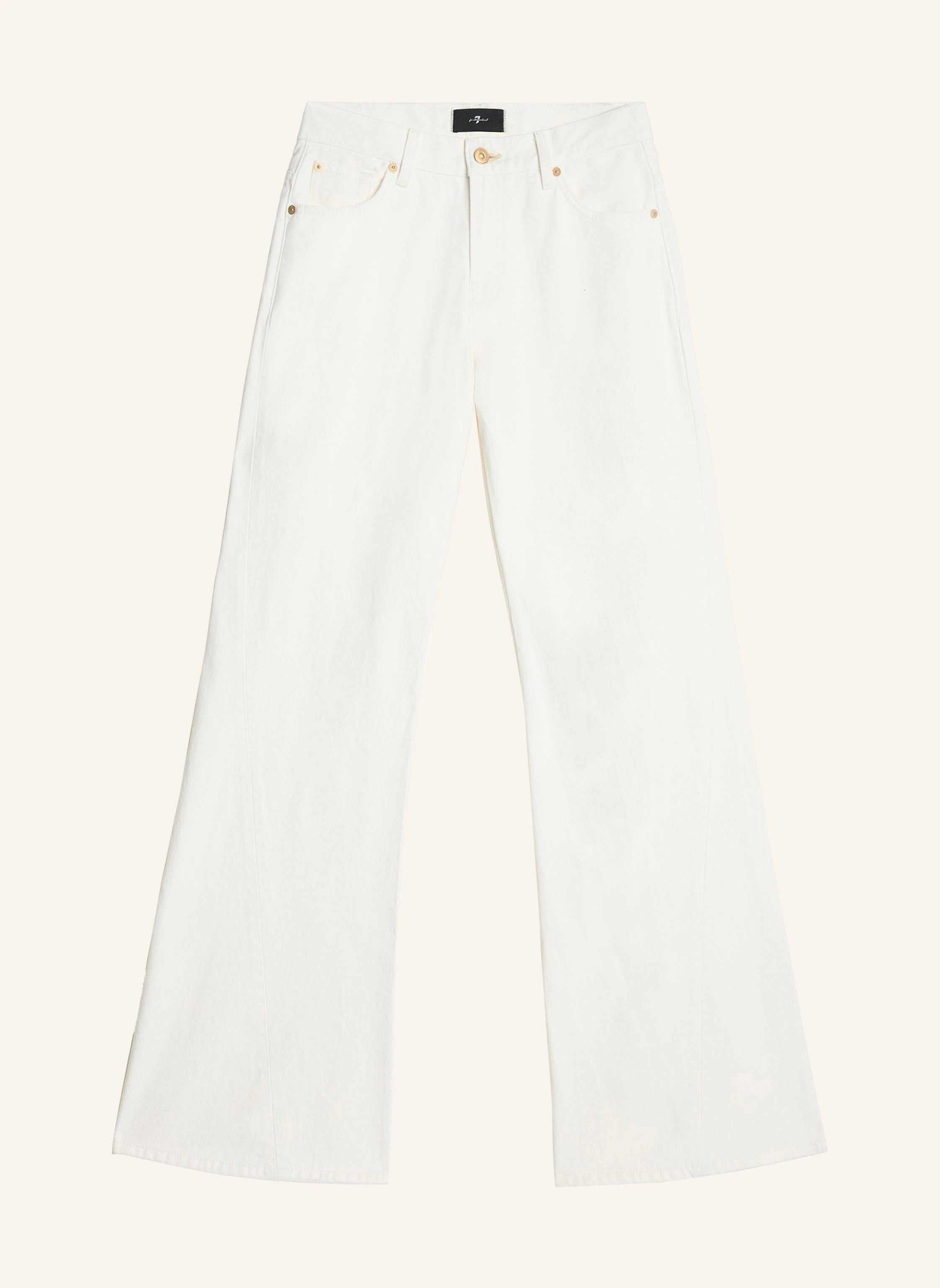 Yoinko-Weiße Baggy Jeans