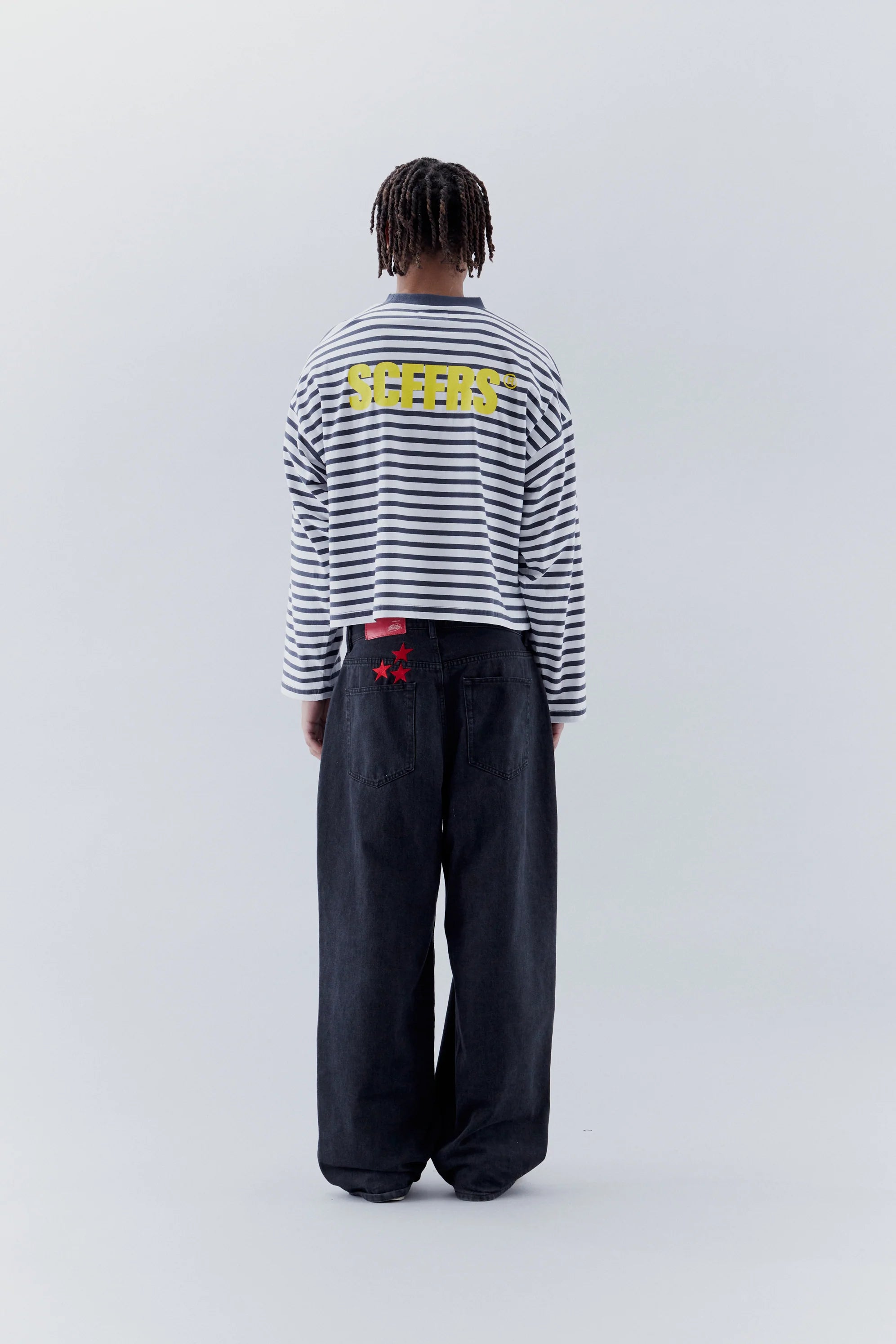 Yoinko-Gestreiftes Langarm Shirt