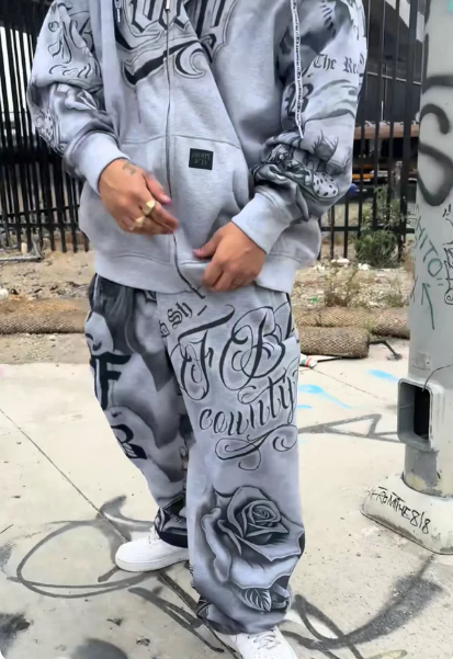 Yoinko-Tattoo Jogger set