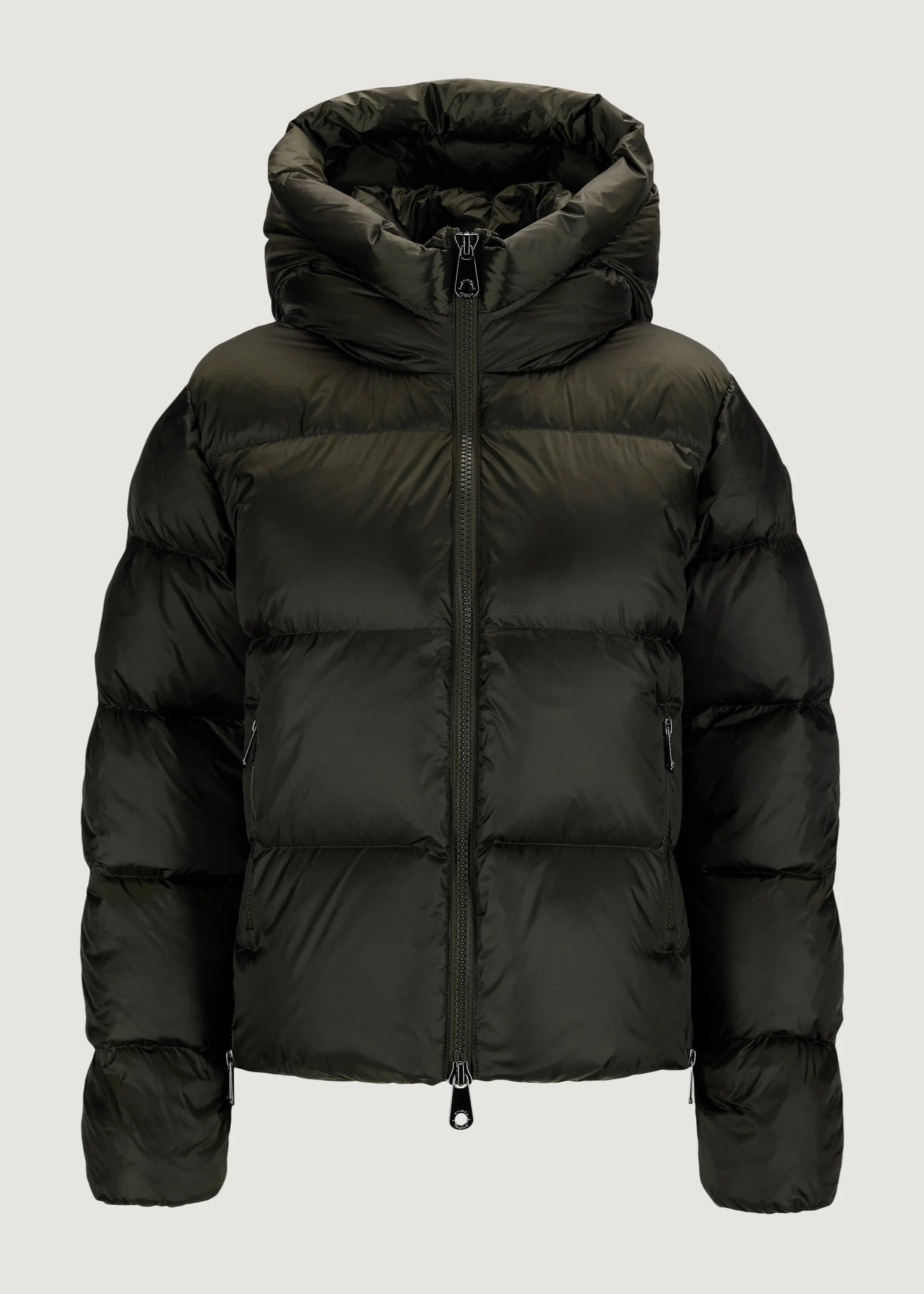 Yoinko - Dunkel Grüne Puffer Jacke