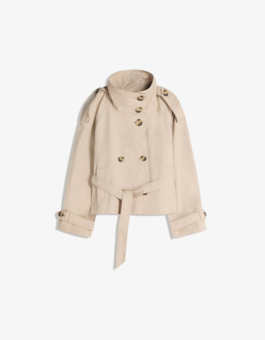 Yoinko - Beiger Trenchcoat