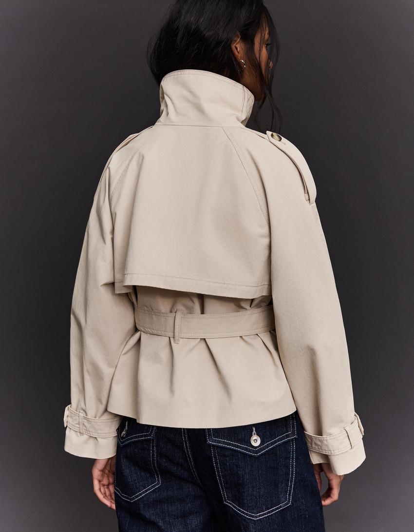 Yoinko - Beiger Trenchcoat