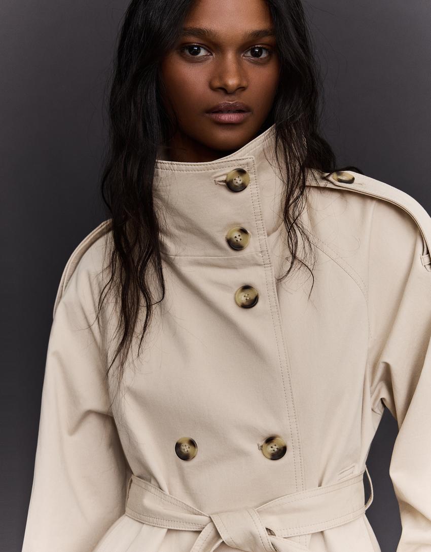 Yoinko - Beiger Trenchcoat