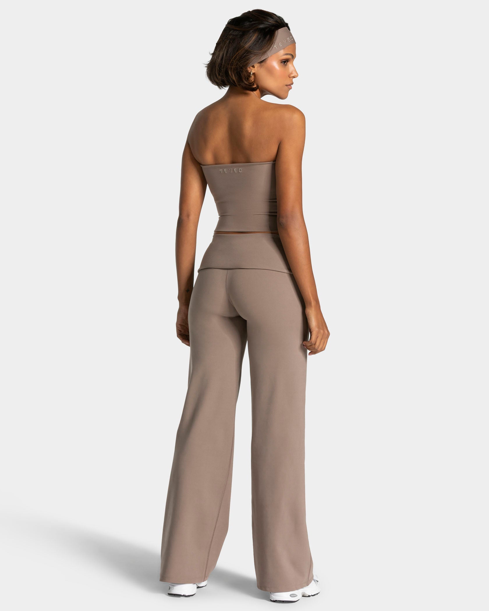 Yoinko - Fold Over Straight Leg Pants Tall