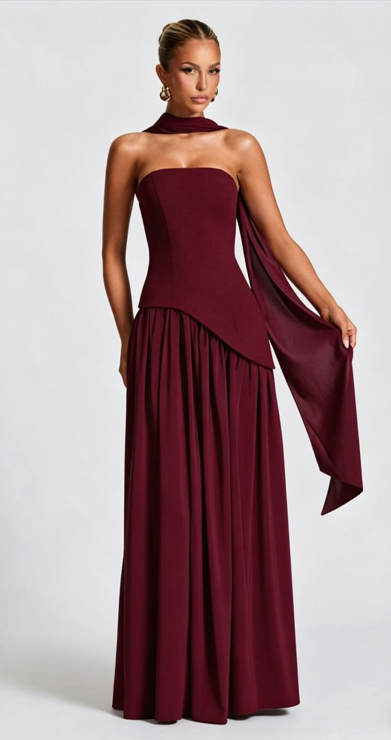 Yoinko - Seraphina-Kleid Kirschlack