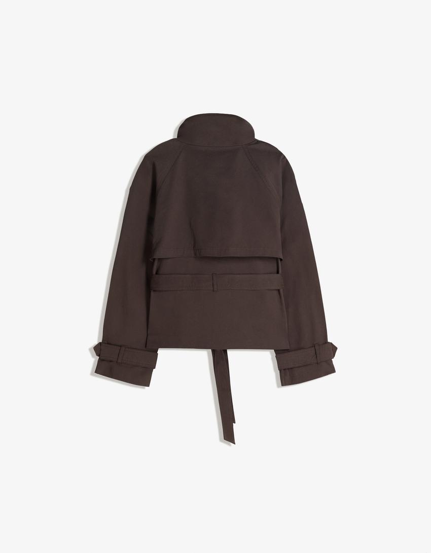 Yoinko - Brauner Trenchcoat